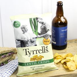 wholesome lentil chips