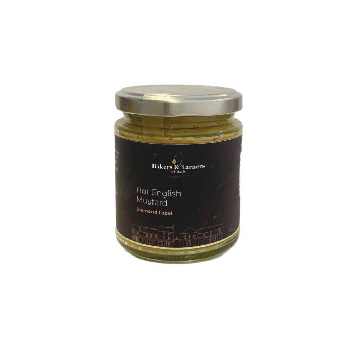 Bakers & Larners Hot English Mustard 180g main product photo