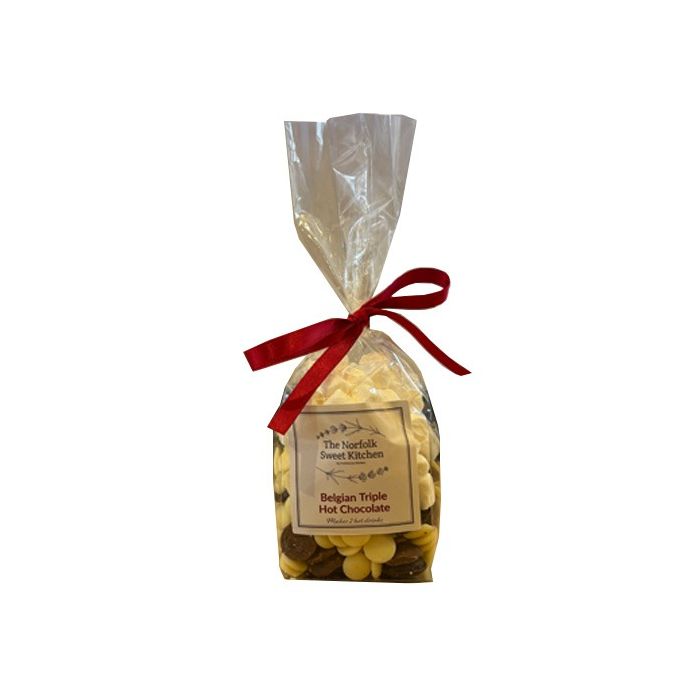 Norfolk Jar Kitchen Belgian Triple Chocolate Hot Chocolate Mix Bag main product photo