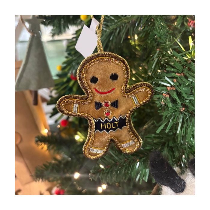 Bakers & Larners Holt Gingerbread Man Christmas Decoration main product photo