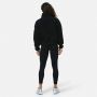 Gym & Coffee Industry Fleece Jacket High Collar Black