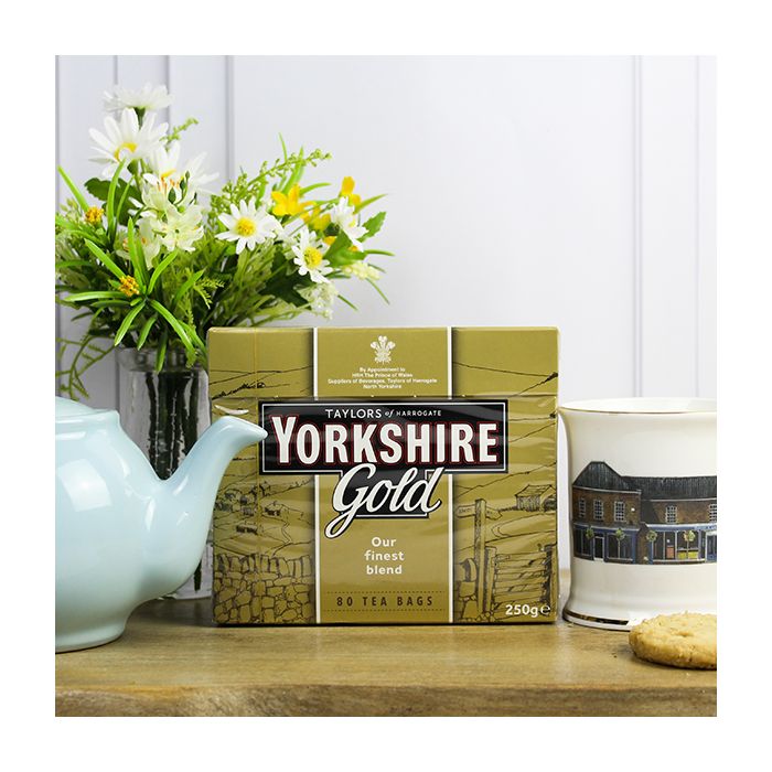 Taylors of Harrogate Yorkshire Gold Tea Bags 80pk Bakers & Larners of