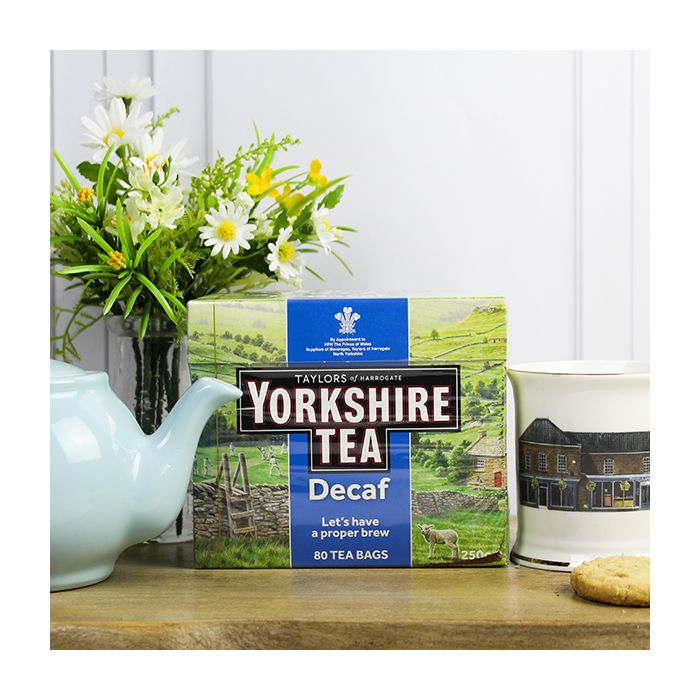 Taylors of Harrogate Yorkshire Decaffeinated Tea 80pk Bakers