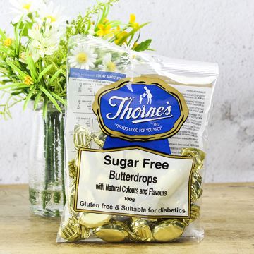 Thorne's Sugar Free Butterdrops 90g