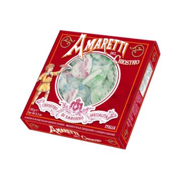 Amaretti Del Chiostro Crunchy Amaretti In Window Box 150g