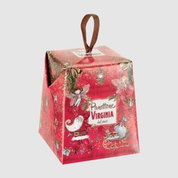 Amaretti Virginia Mini Panettone With Cherry & Chocolate Drops 100g