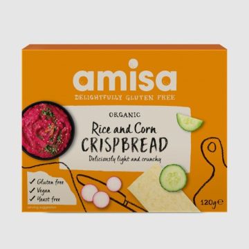 Amisa Rice & Corn Crispbread 120g