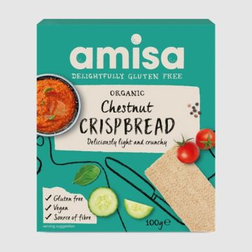 Amisa Chestnut Crispbread 100g