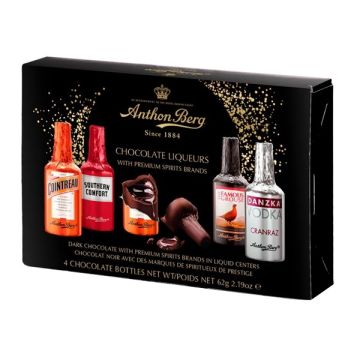 Anthon Berg 4pc Chocolate Liqueurs 62g