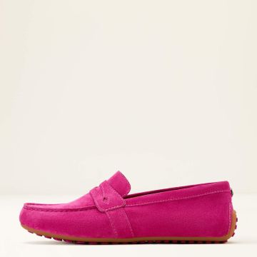Ariat Womens Selene Driving Moccasin Hot Pink 4
