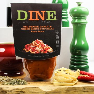 Atkins & Potts Red Pepper, Garlic & Chilli Pasta Sauce 350g