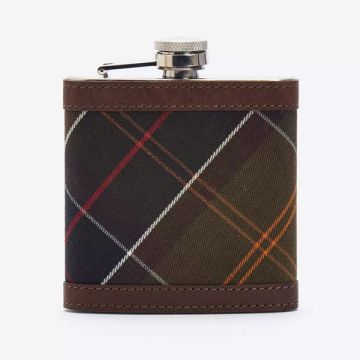 Barbour Hip Flask BR11 Brown One Size