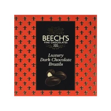 Beech's Luxury Dark Chocolate Brazils 90g