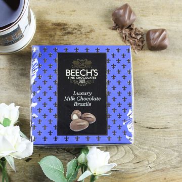 Beech's Milk Chocolate Brazils 90g