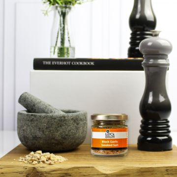 Black Allium Black Garlic Smoked Salt 75g