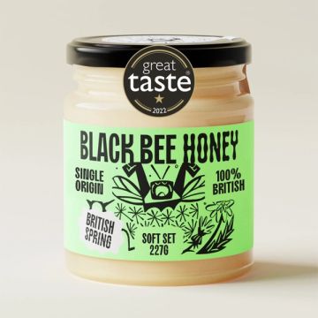 Black Bee Honey British Spring Honey 227g