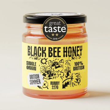 Black Bee Honey British Summer Honey 227g