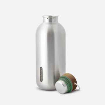 Black And Blum Single Wall Steel Water Bottle 600ml - Olive