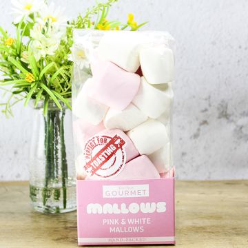 Bon Bon Gourmet Pink & White Marshmallows 166g