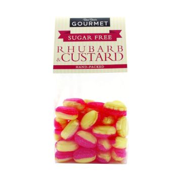 Bon Bon Gourmet Sugar Free Rhubarb & Custard 160g
