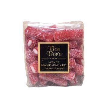 Bon Bon's Gourmet Sour Strawberry Bites with Fondant Filling 170g