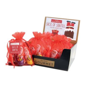Bon Bon Sack Of Santas 70g