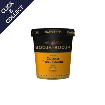 Booja Booja Caramel Pecan Praline Ice Cream Vegan 500ml