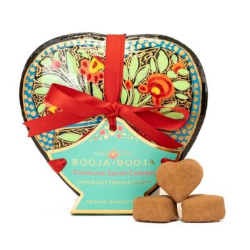 Booja Booja Heart Shaped Box Chocolate Salted Caramel 115g