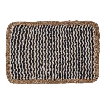The Braided Rug Co. Village Doormat Black