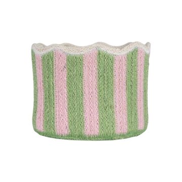 The Braided Rug Co. Tulip Basket Kiwi