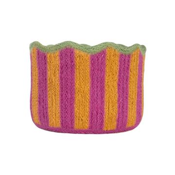 The Braided Rug Co. Tulip Basket Tutti Fruiti