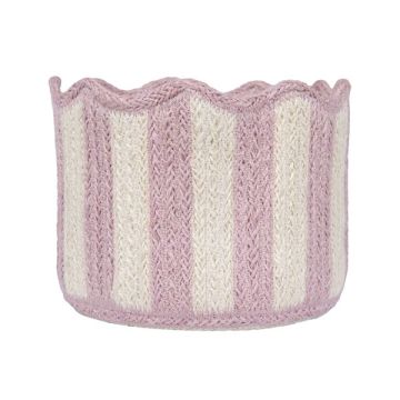 The Braided Rug Co. Tulip Basket Flamingo