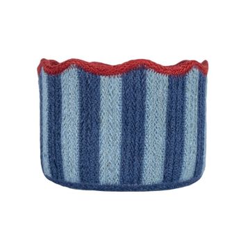 The Braided Rug Co. Tulip Basket Blueberry