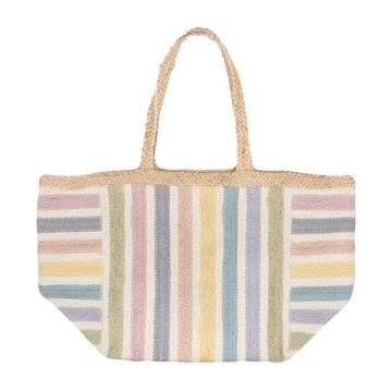 The Braided Rug Co. Hollyhock Beni Bag Large