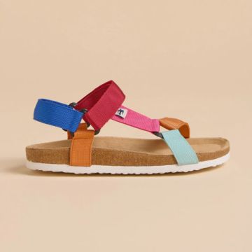 Brakeburn Playful Webbing Strap Sandal Multi 3