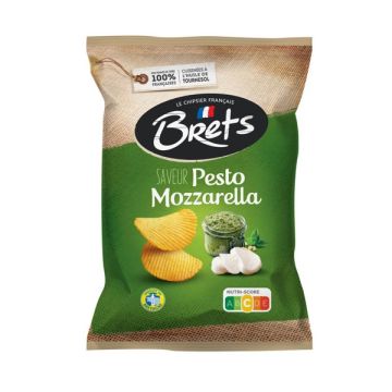 Brets Pesto & Mozzarella 125g