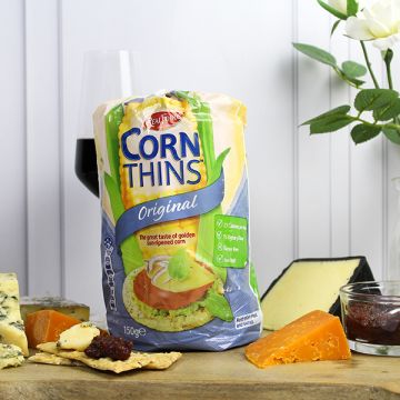 Real Foods Corn Thins Gluten Free 150g