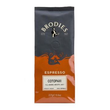 Brodies Cotopaxi Espresso Coffee 227g