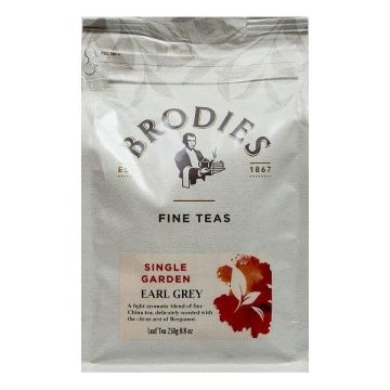 Brodies Single Garden Earl Grey Leaf Tea 200g
