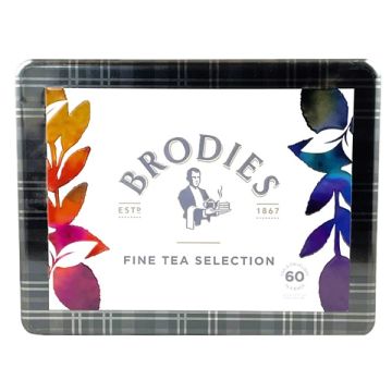 Brodies Fine Tea Collection Tin 60 Bags