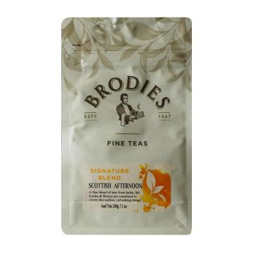 Brodies Scottish Afternoon Leaf Tea 200g