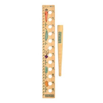 Growing Gardeners Planting Ruler And Dibber