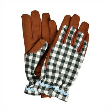 Colour Collection Gloves - Heritage Green Check