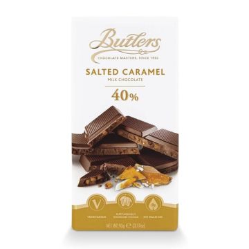 Butlers Milk Chocolate 40% Salted Caramel Bar 90g
