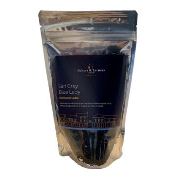 Bakers & Larners Tea Library Collection Loose Earl Grey Blue Lady Tea 115g
