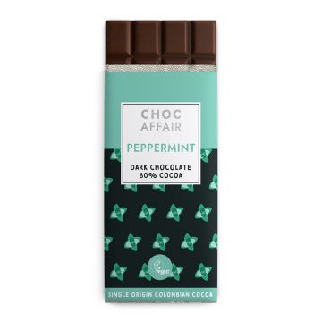 Choc Affair Peppermint Dark Chocolate Bar 90g