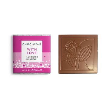Choc Affair With Love Milk Chocolate Bar