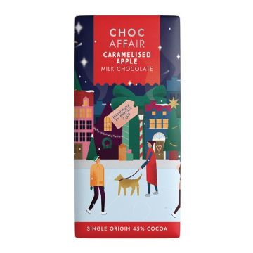 Choc Affair Caramelised Apple Milk 90g Bar