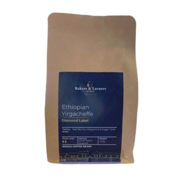 Bakers & Larners Coffee Bean Ethiopian Yiracheffe Bean 227g