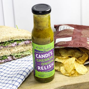 Candi's Gherkin & Onion Relish 250G